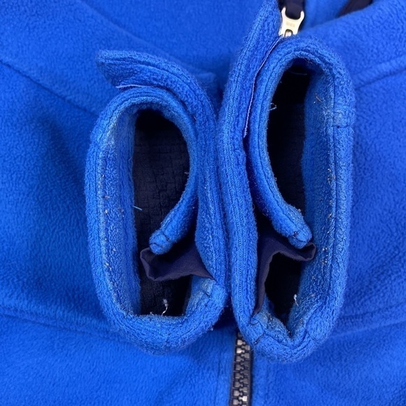 Duluth Trading Blue Shoreman Basic Fleece Jacket Medium - Picture 6 of 6